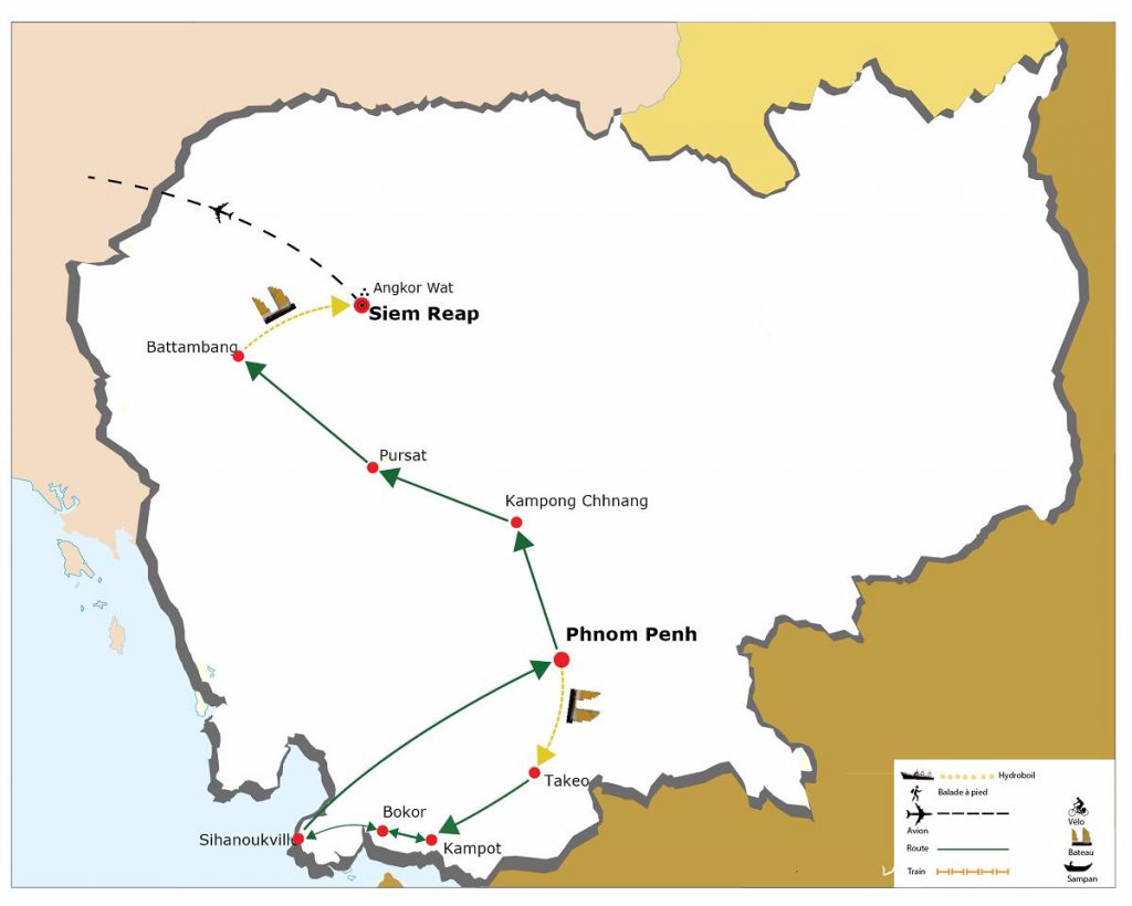 circuit-cambodge-panoramique-12-jours-carte-du-cambodge