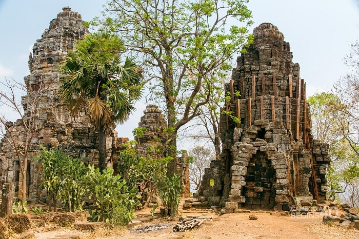 Temple Wat Banan Battambang Cambodge voyage