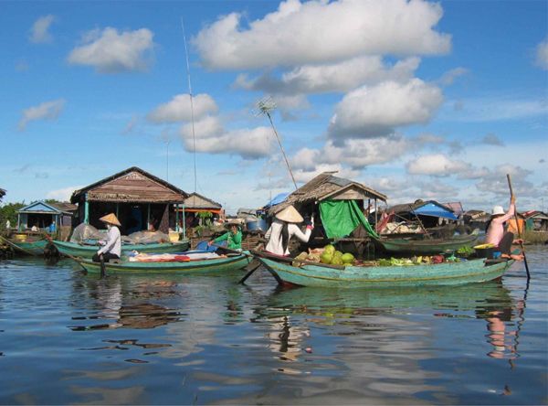 visite du lac tonle sap cambodge